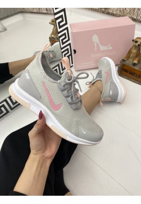 AIR FREE RUN GRİ PEMBE