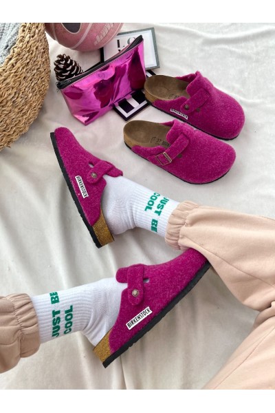 BIRKENSSTOCK BOSTON FUŞYA BIRKENSSTOCK BOSTON FUŞYA