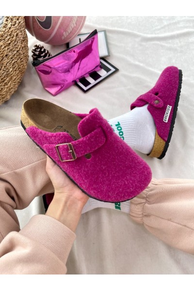 BIRKENSSTOCK BOSTON FUŞYA BIRKENSSTOCK BOSTON FUŞYA
