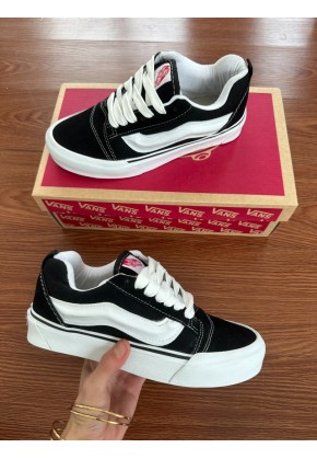 VANS KNU SKOOL SİYAH BEYAZ