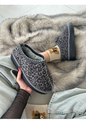 UGG W TAZZ LEOPAR GRİ