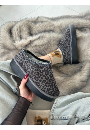 UGG W TAZZ LEOPAR GRİ