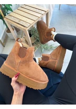 UGG LASTİKLİ KALIN TABAN TABA