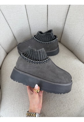 Tazz Çorap Platform Gri Tazz Çorap Platform Gri