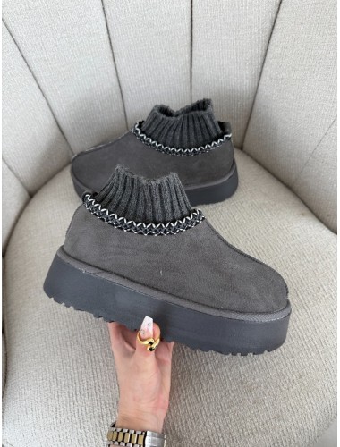 Tazz Çorap Platform Gri